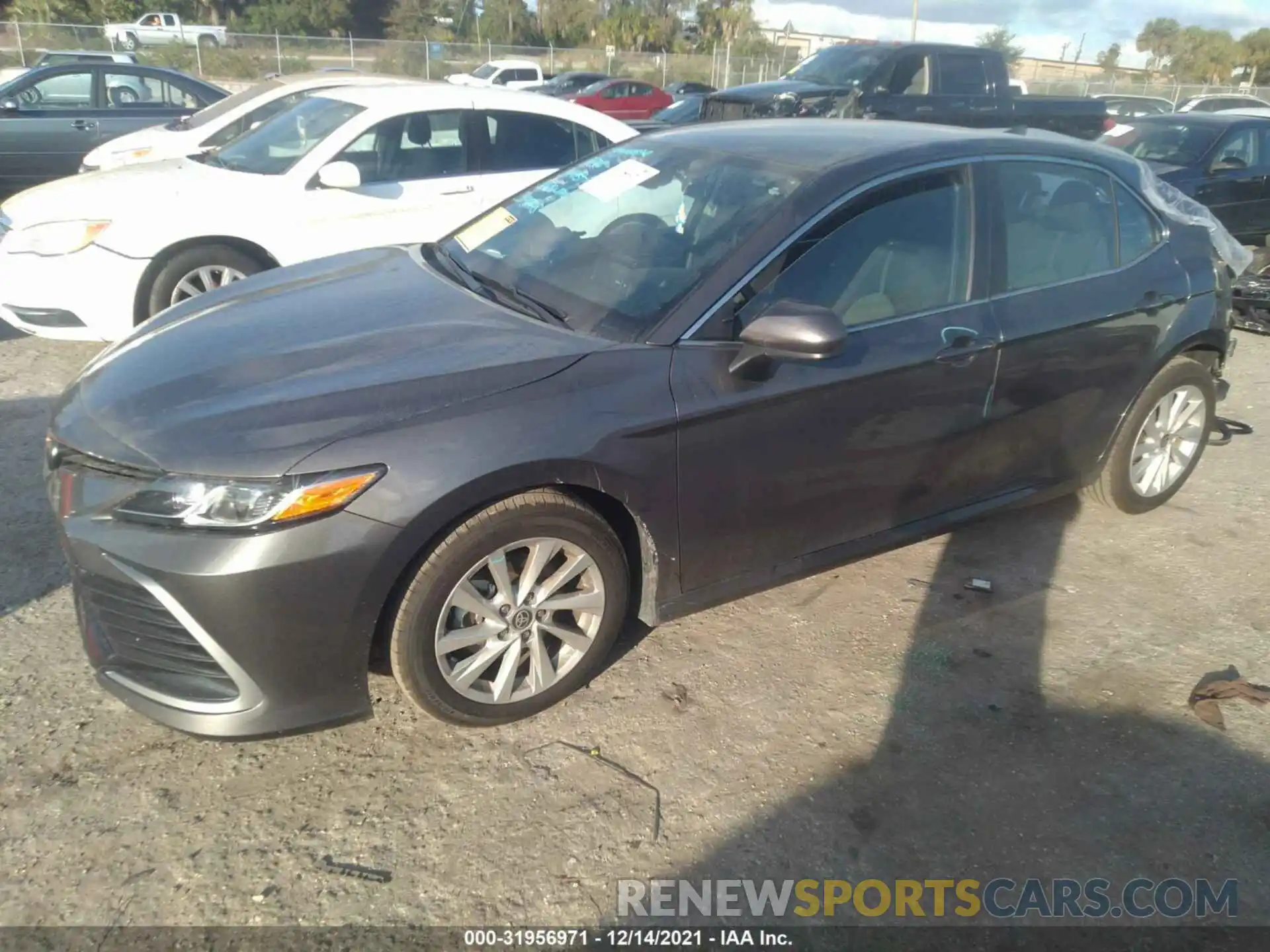 2 Photograph of a damaged car 4T1C11AK9MU461305 TOYOTA CAMRY 2021