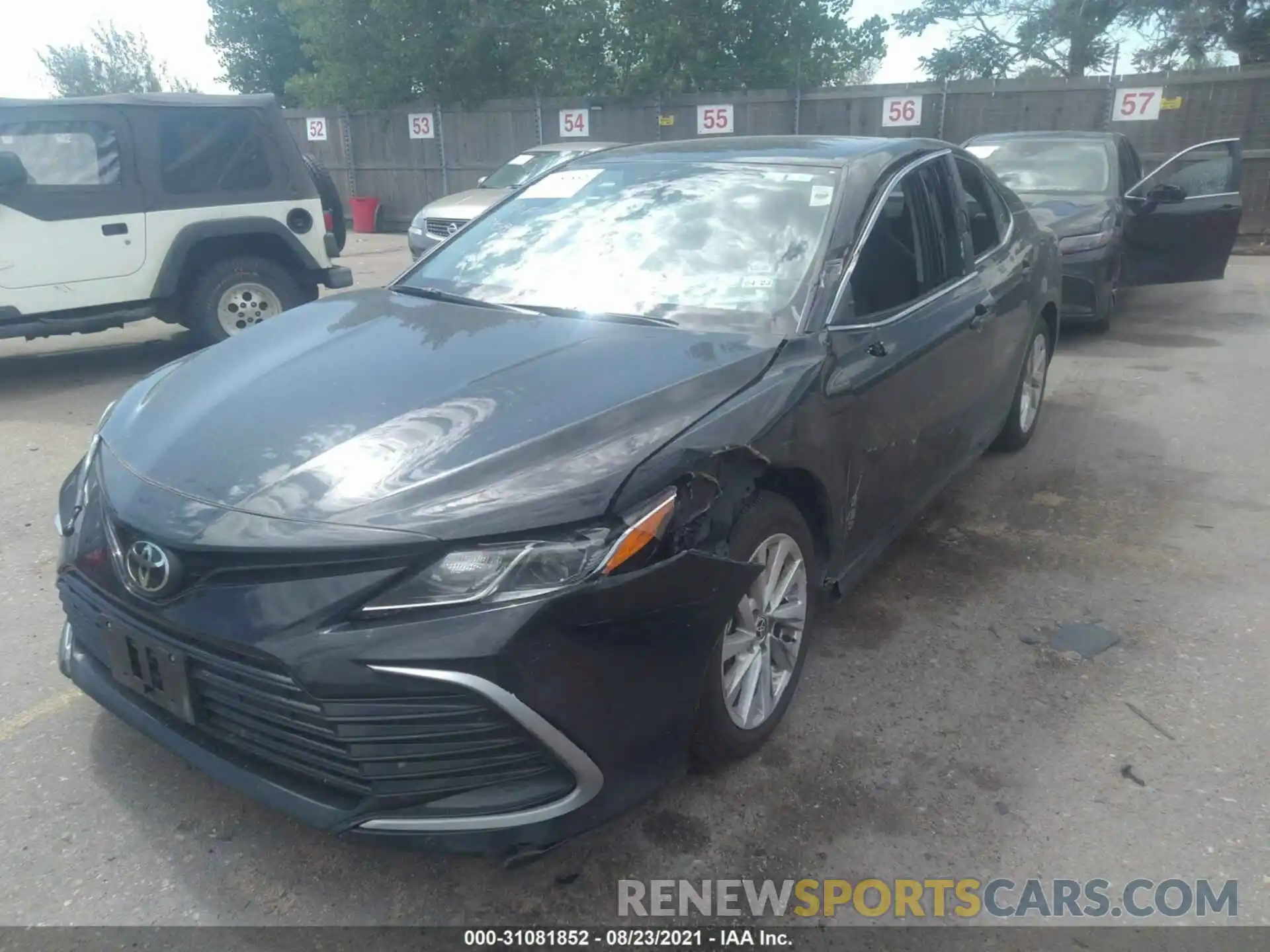 6 Photograph of a damaged car 4T1C11AK9MU463541 TOYOTA CAMRY 2021