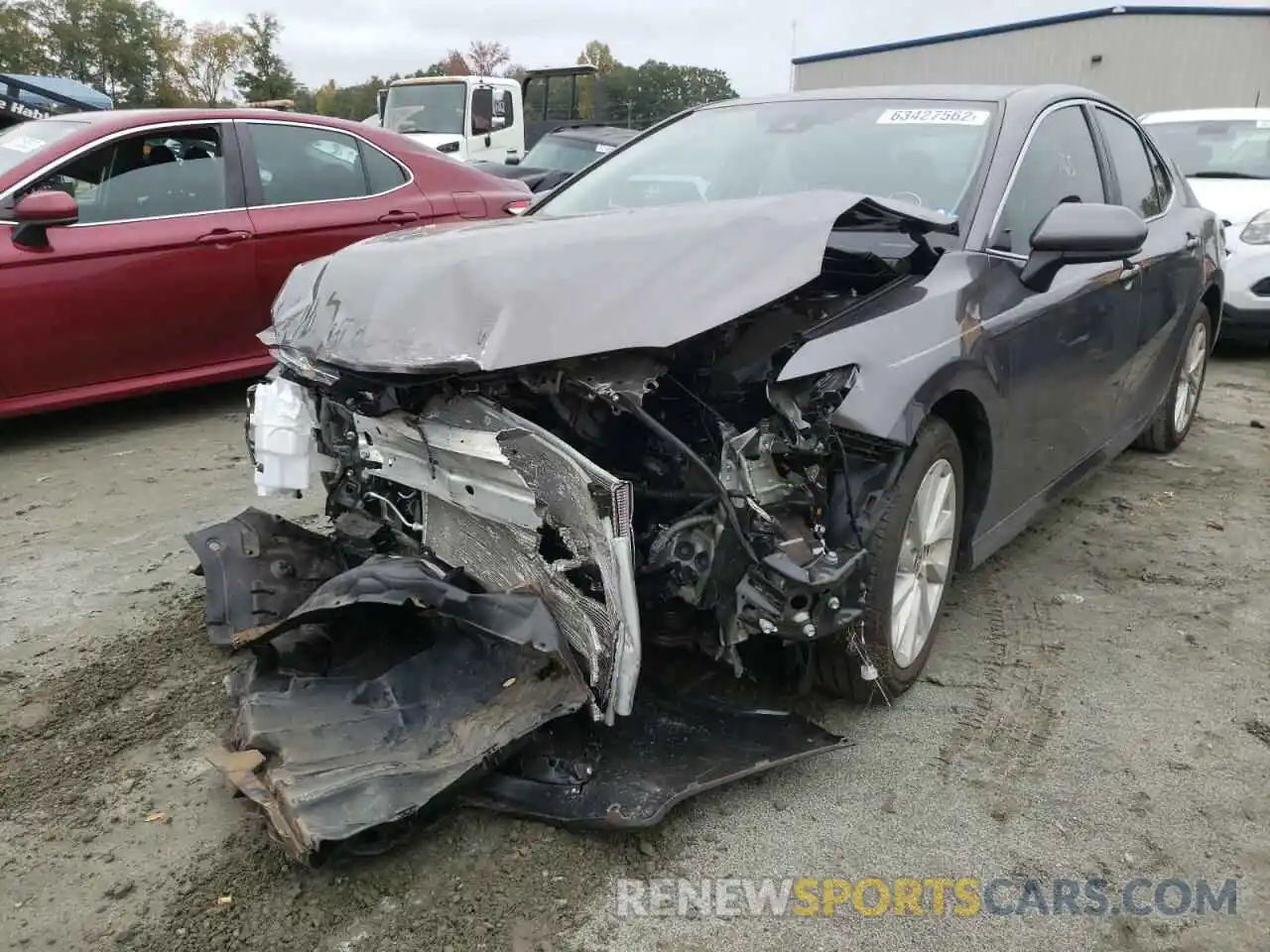 2 Photograph of a damaged car 4T1C11AK9MU465595 TOYOTA CAMRY 2021