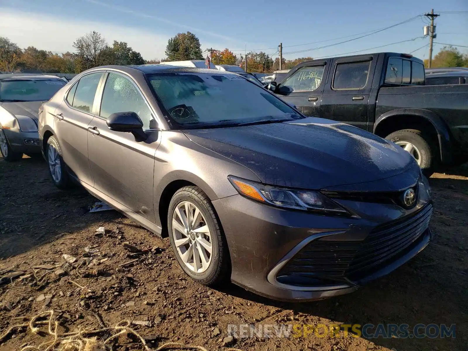 1 Photograph of a damaged car 4T1C11AK9MU467055 TOYOTA CAMRY 2021