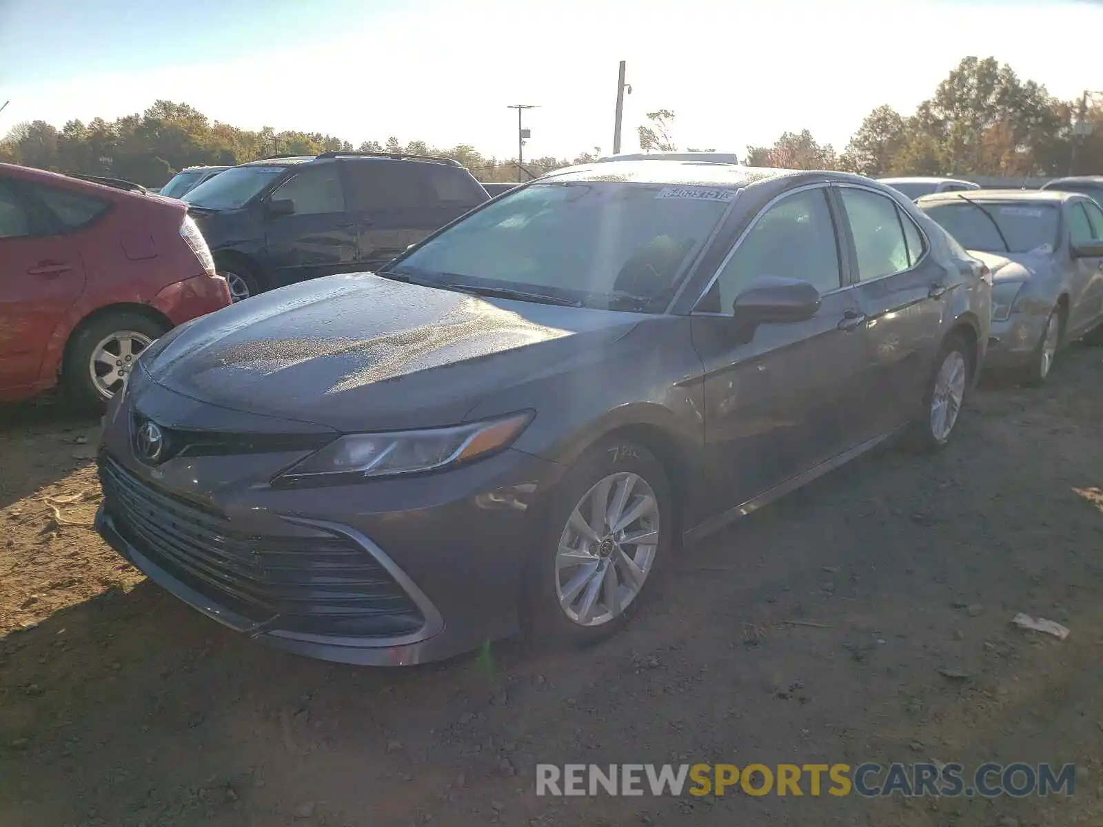 2 Photograph of a damaged car 4T1C11AK9MU467055 TOYOTA CAMRY 2021