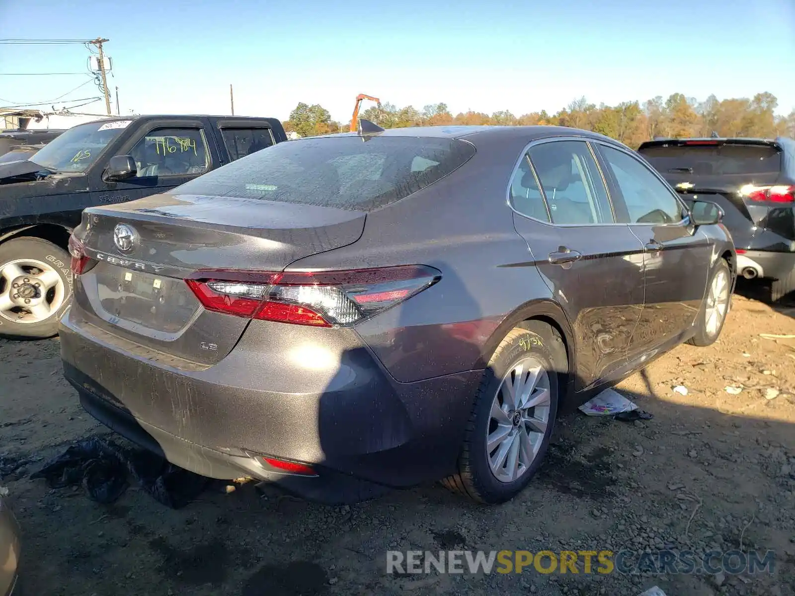 4 Photograph of a damaged car 4T1C11AK9MU467055 TOYOTA CAMRY 2021