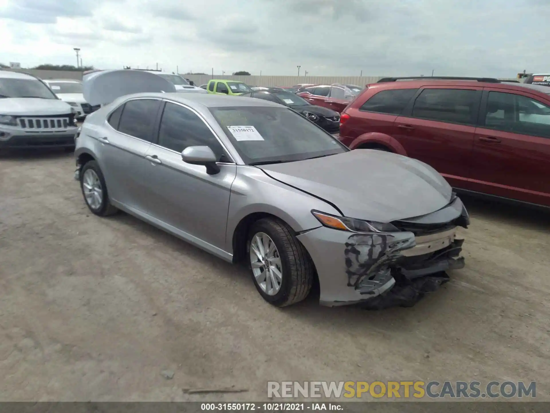 1 Photograph of a damaged car 4T1C11AK9MU467797 TOYOTA CAMRY 2021