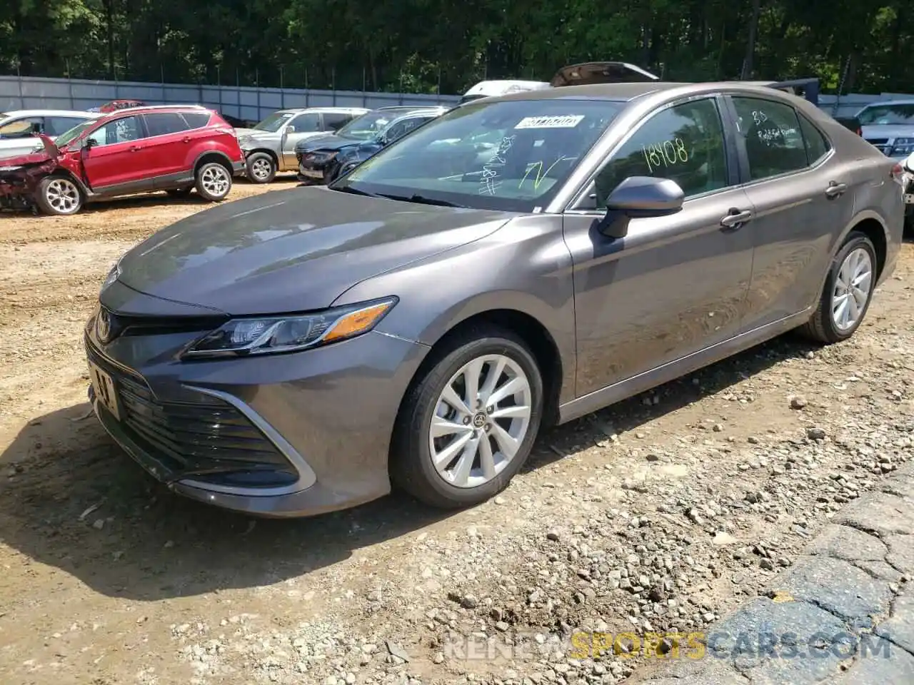 2 Photograph of a damaged car 4T1C11AK9MU468030 TOYOTA CAMRY 2021