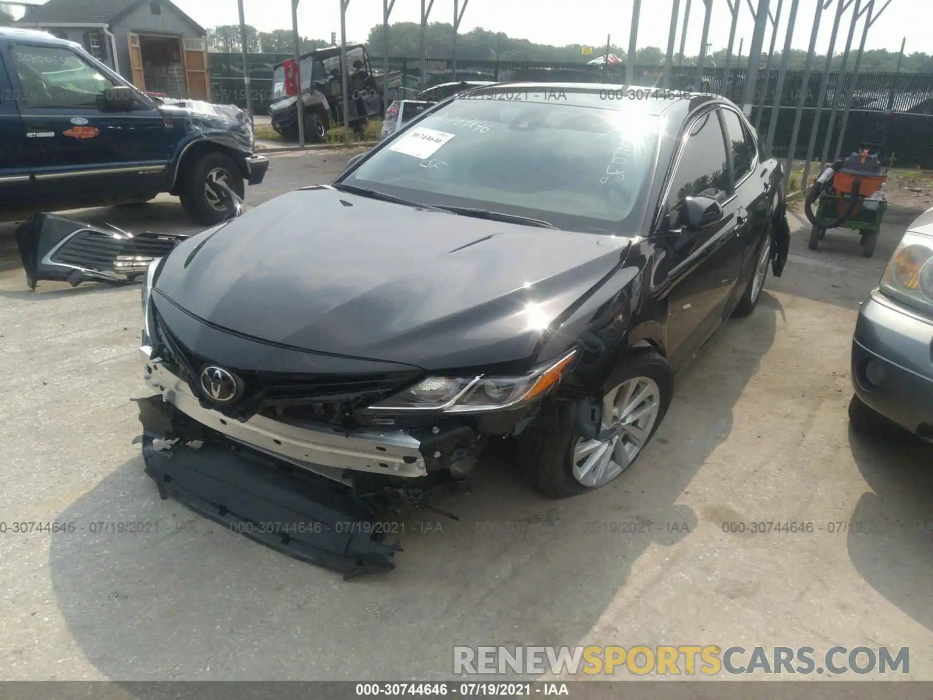 6 Photograph of a damaged car 4T1C11AK9MU470912 TOYOTA CAMRY 2021