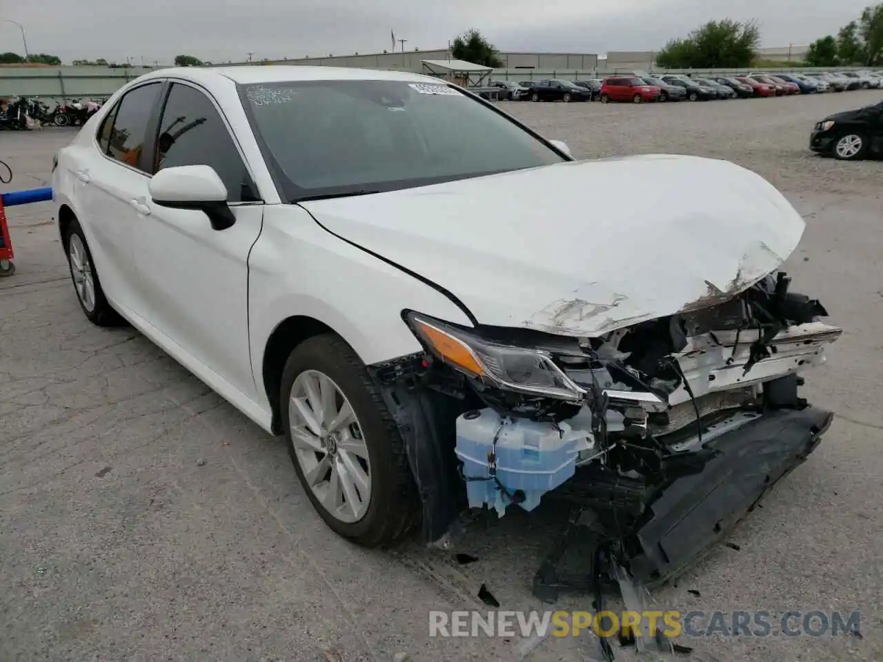 1 Photograph of a damaged car 4T1C11AK9MU477228 TOYOTA CAMRY 2021