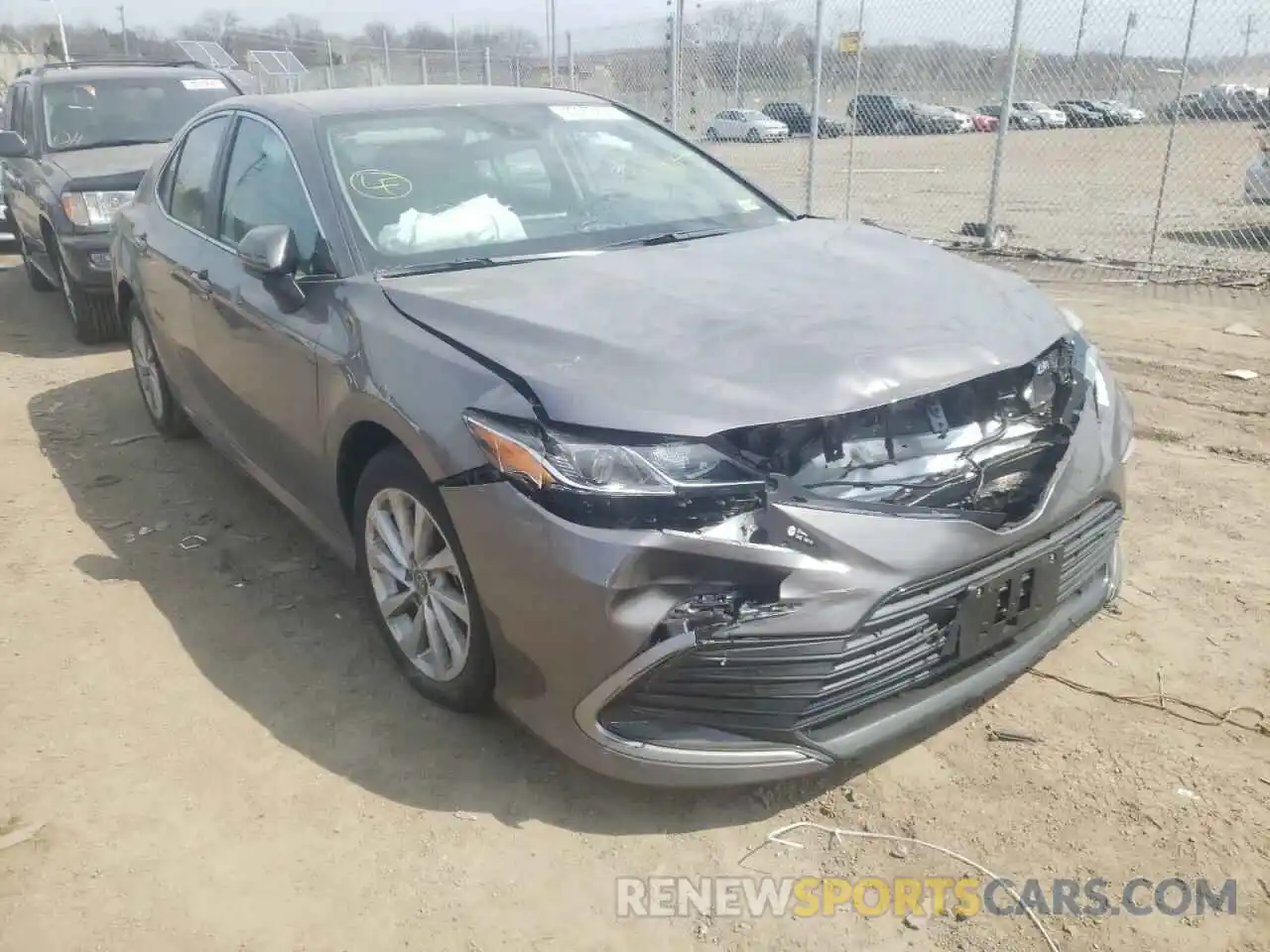 1 Photograph of a damaged car 4T1C11AK9MU497804 TOYOTA CAMRY 2021