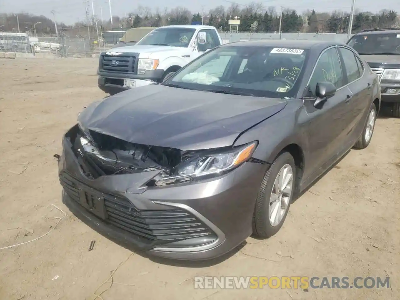 2 Photograph of a damaged car 4T1C11AK9MU497804 TOYOTA CAMRY 2021