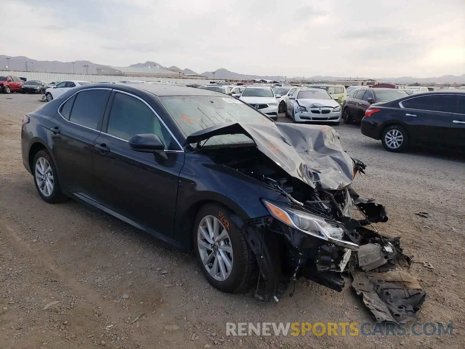 1 Photograph of a damaged car 4T1C11AK9MU526931 TOYOTA CAMRY 2021