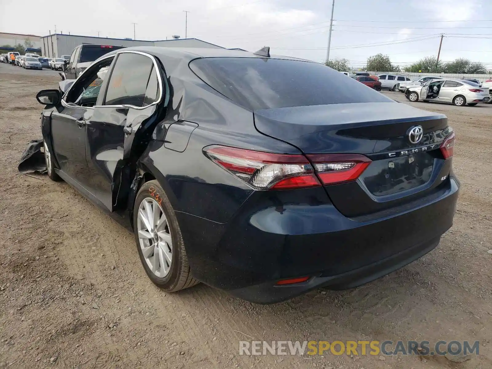 3 Photograph of a damaged car 4T1C11AK9MU526931 TOYOTA CAMRY 2021