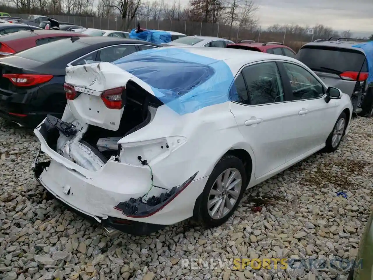 4 Photograph of a damaged car 4T1C11AK9MU528243 TOYOTA CAMRY 2021