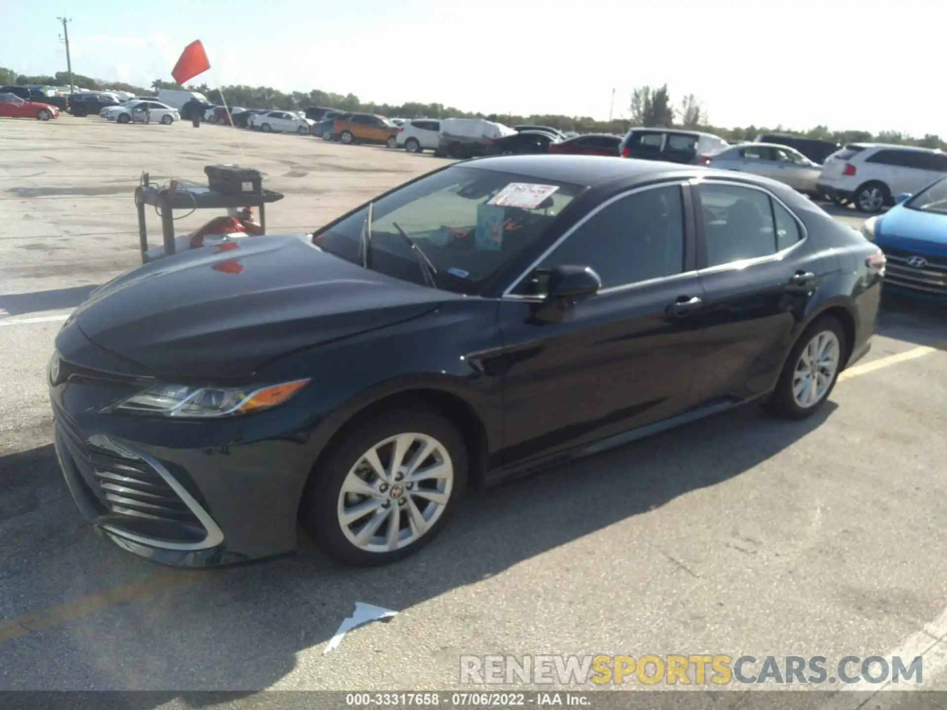 2 Photograph of a damaged car 4T1C11AK9MU529036 TOYOTA CAMRY 2021