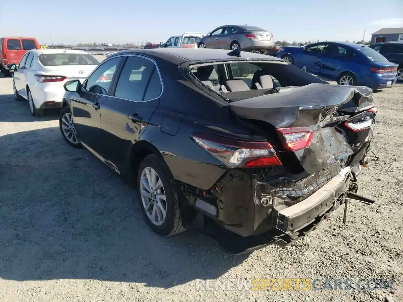 3 Photograph of a damaged car 4T1C11AK9MU536410 TOYOTA CAMRY 2021