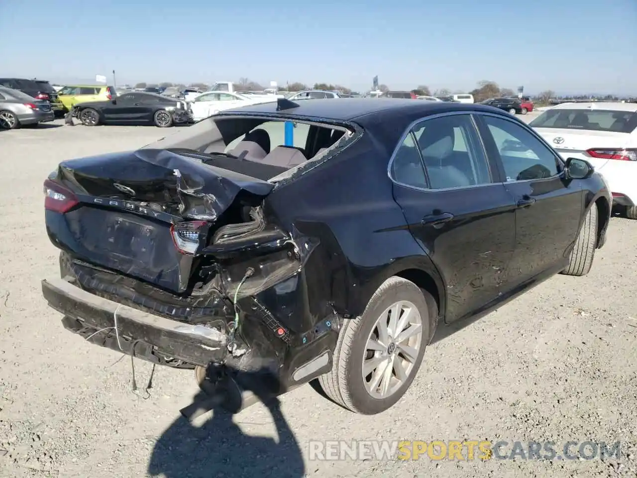 4 Photograph of a damaged car 4T1C11AK9MU536410 TOYOTA CAMRY 2021