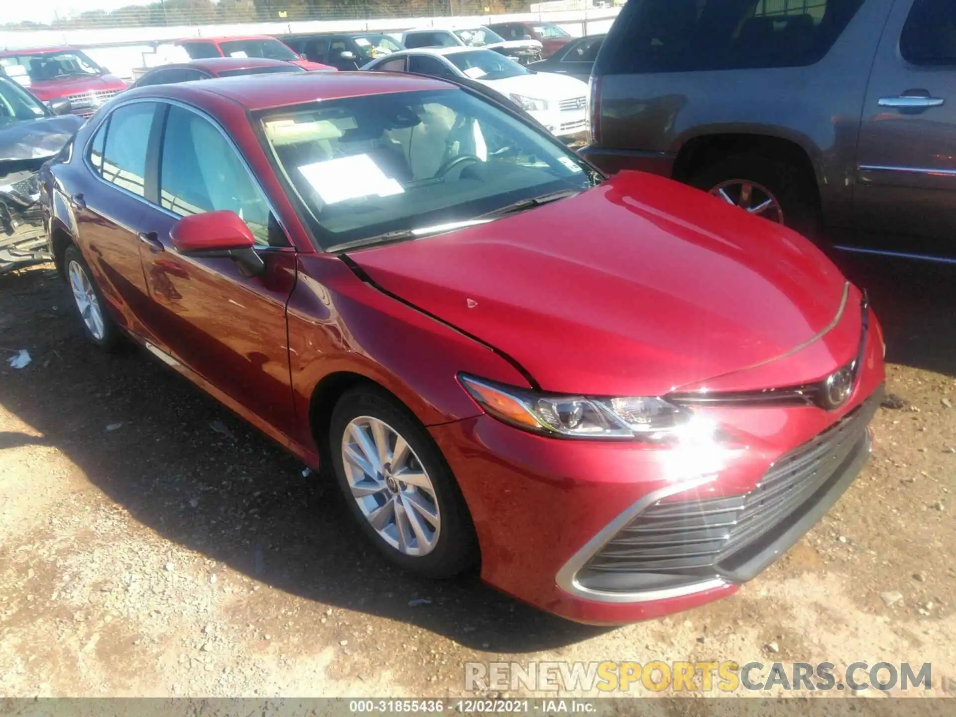 1 Photograph of a damaged car 4T1C11AK9MU539324 TOYOTA CAMRY 2021