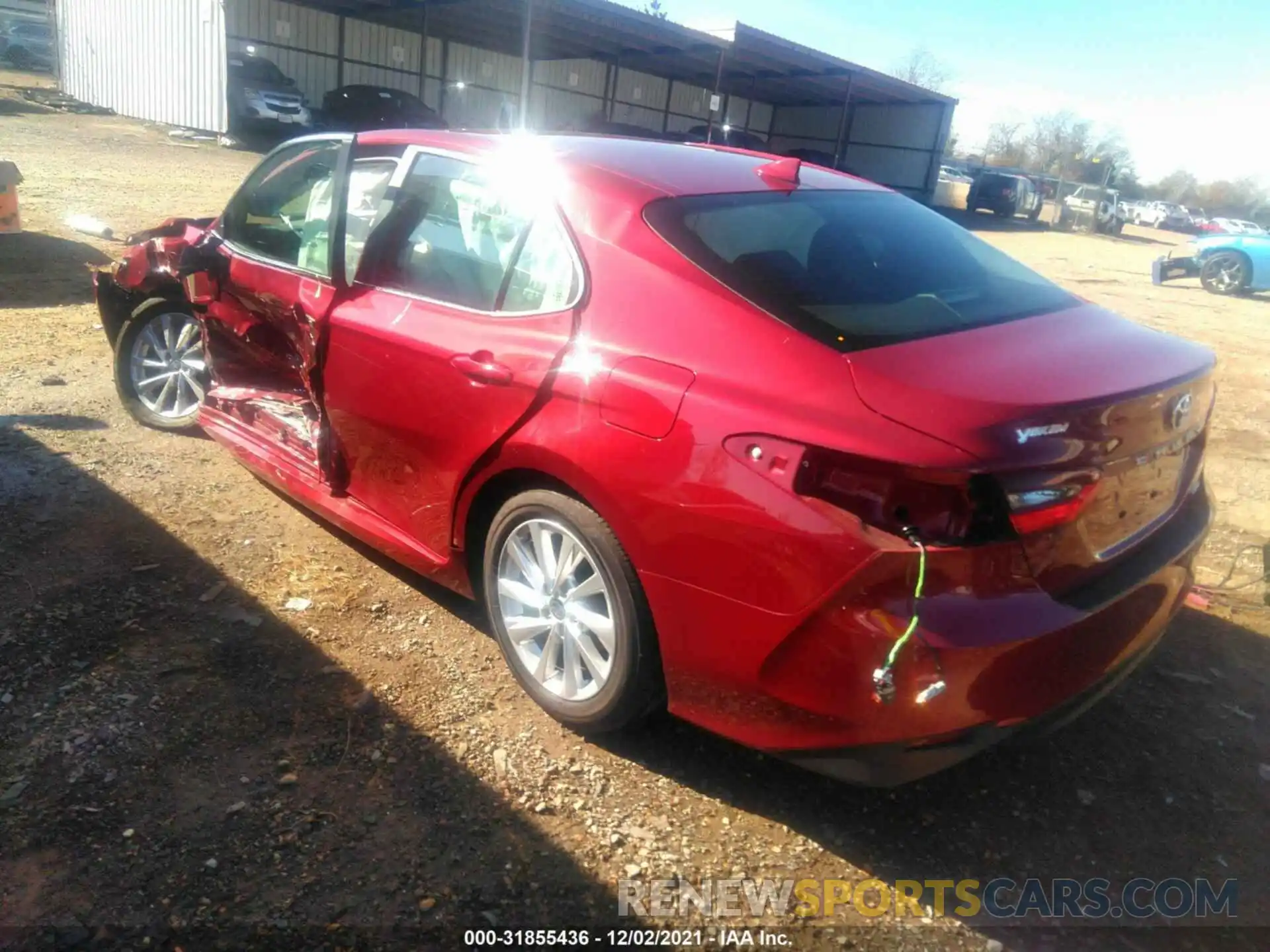 3 Photograph of a damaged car 4T1C11AK9MU539324 TOYOTA CAMRY 2021