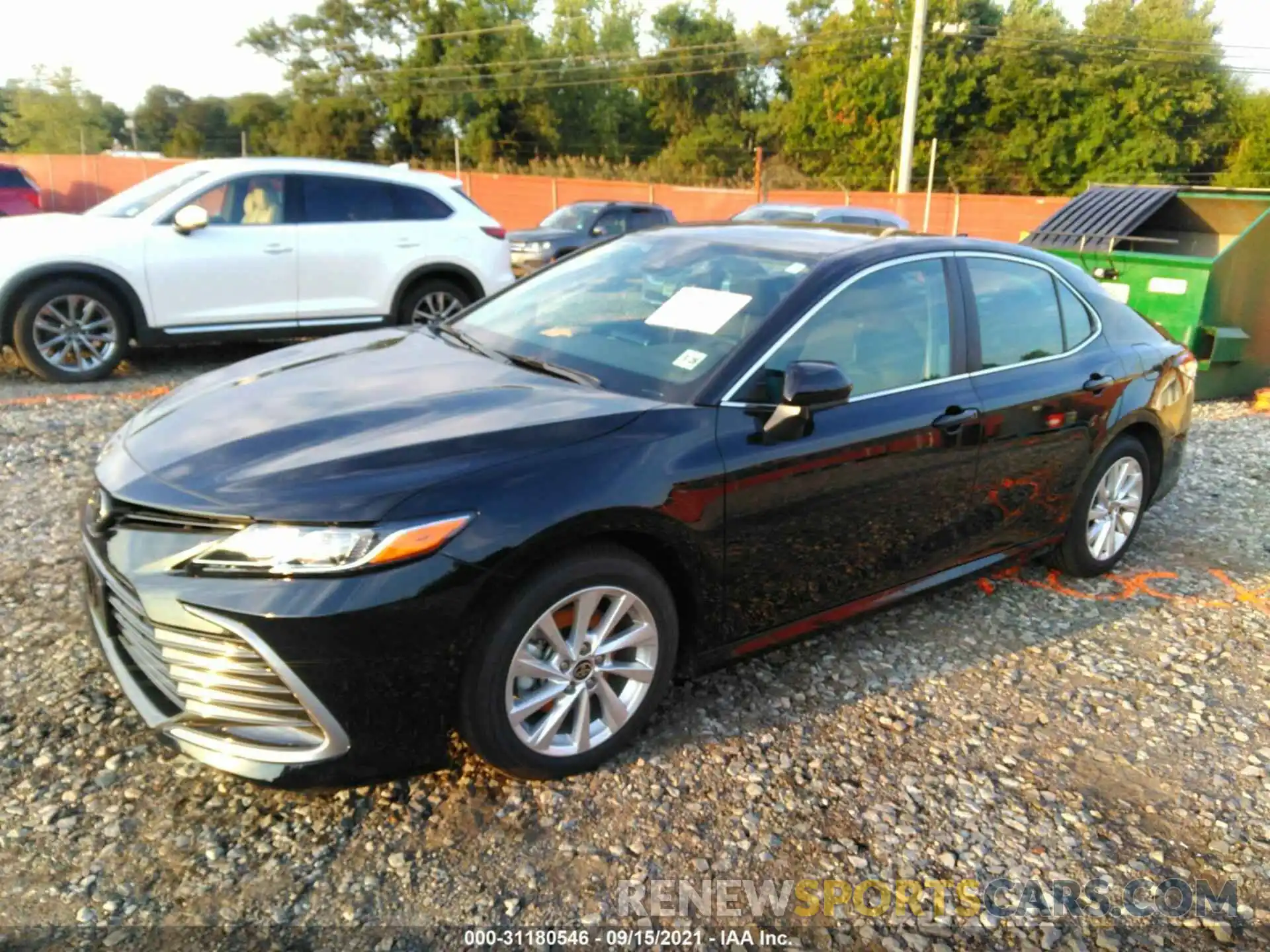 2 Photograph of a damaged car 4T1C11AK9MU554910 TOYOTA CAMRY 2021