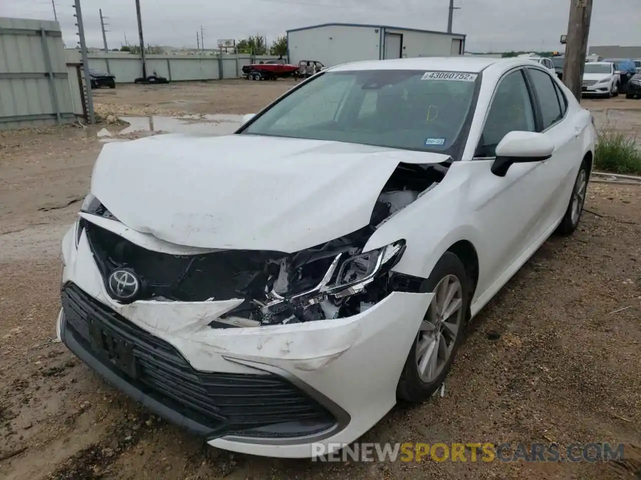 2 Photograph of a damaged car 4T1C11AK9MU556253 TOYOTA CAMRY 2021