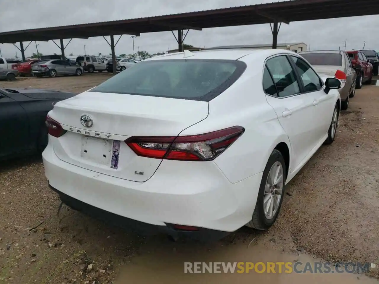 4 Photograph of a damaged car 4T1C11AK9MU556253 TOYOTA CAMRY 2021