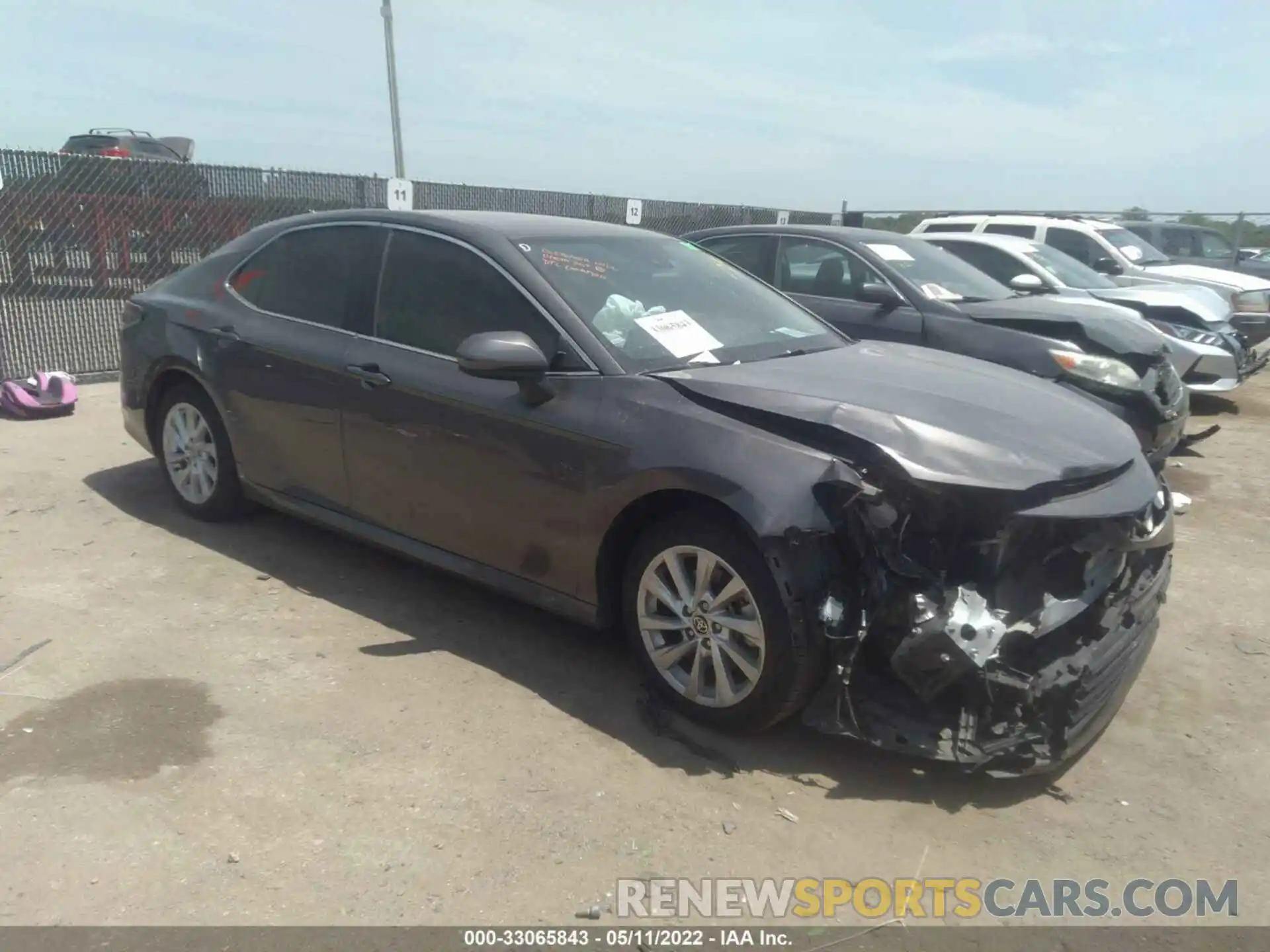 1 Photograph of a damaged car 4T1C11AK9MU566121 TOYOTA CAMRY 2021