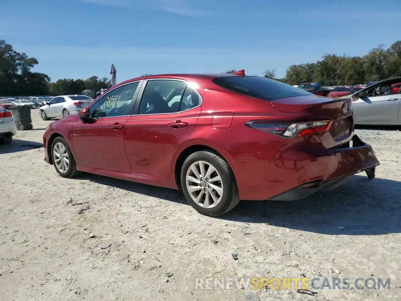 2 Photograph of a damaged car 4T1C11AK9MU570492 TOYOTA CAMRY 2021