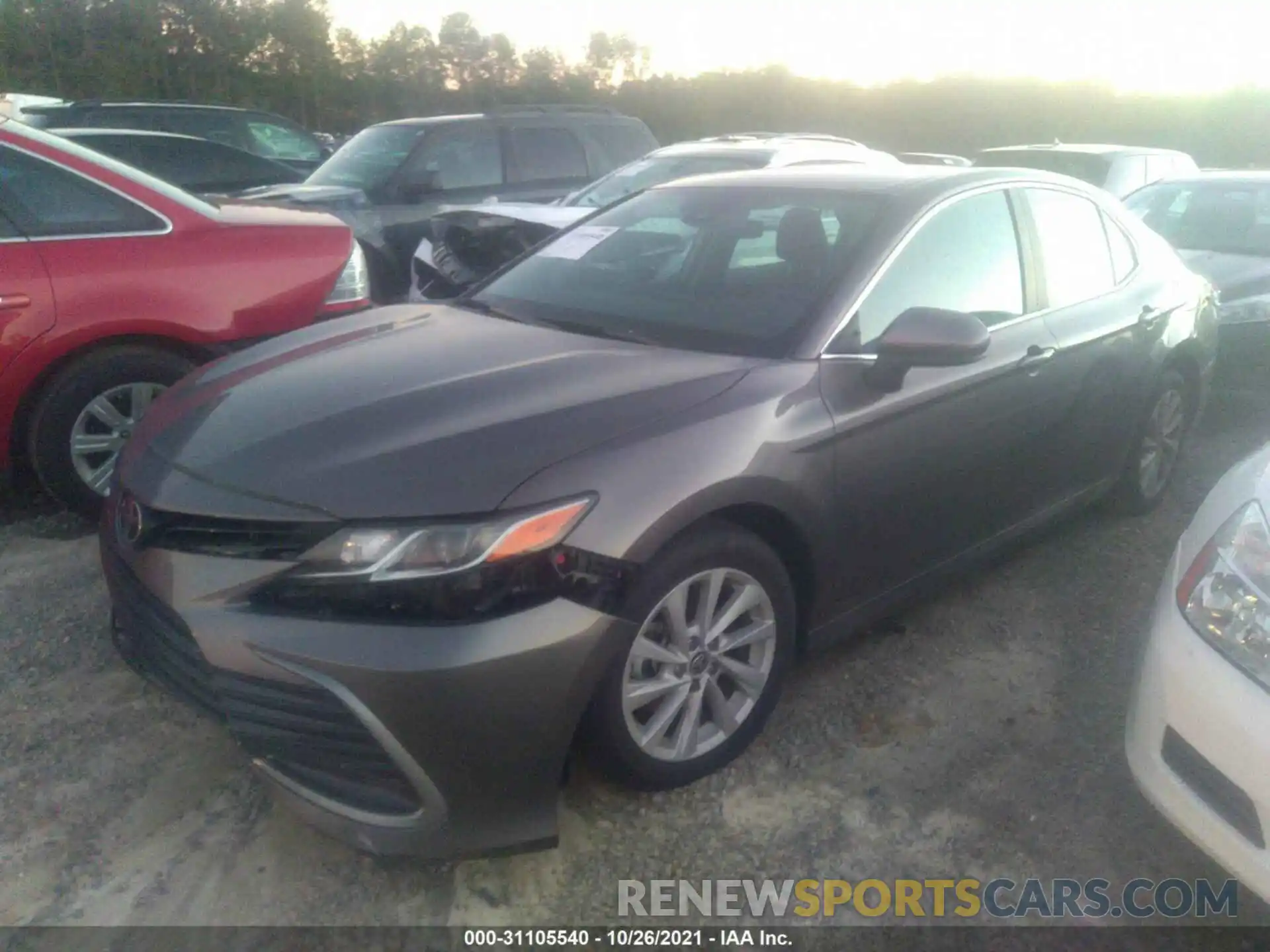 2 Photograph of a damaged car 4T1C11AK9MU572064 TOYOTA CAMRY 2021