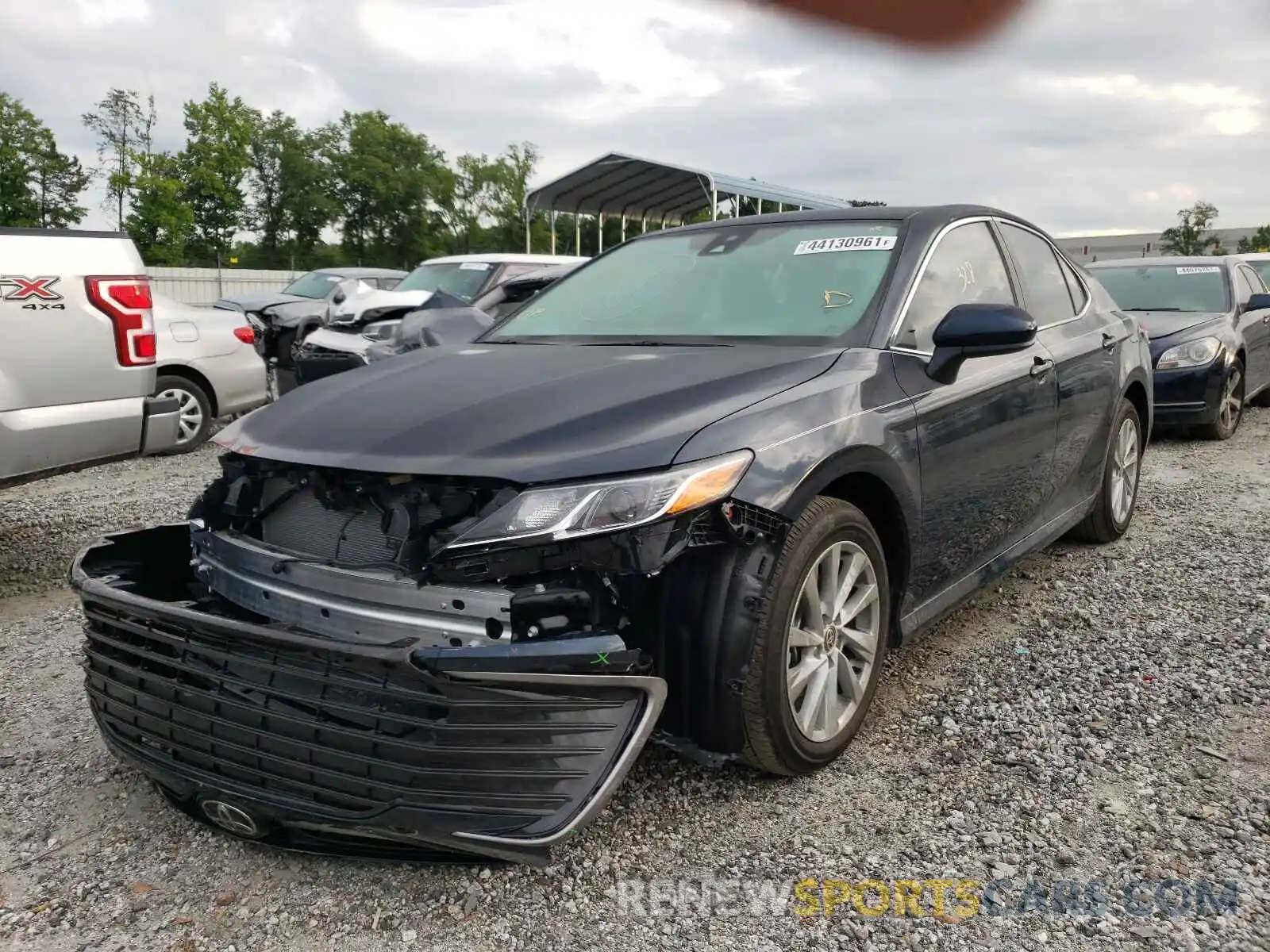 2 Photograph of a damaged car 4T1C11AK9MU574445 TOYOTA CAMRY 2021