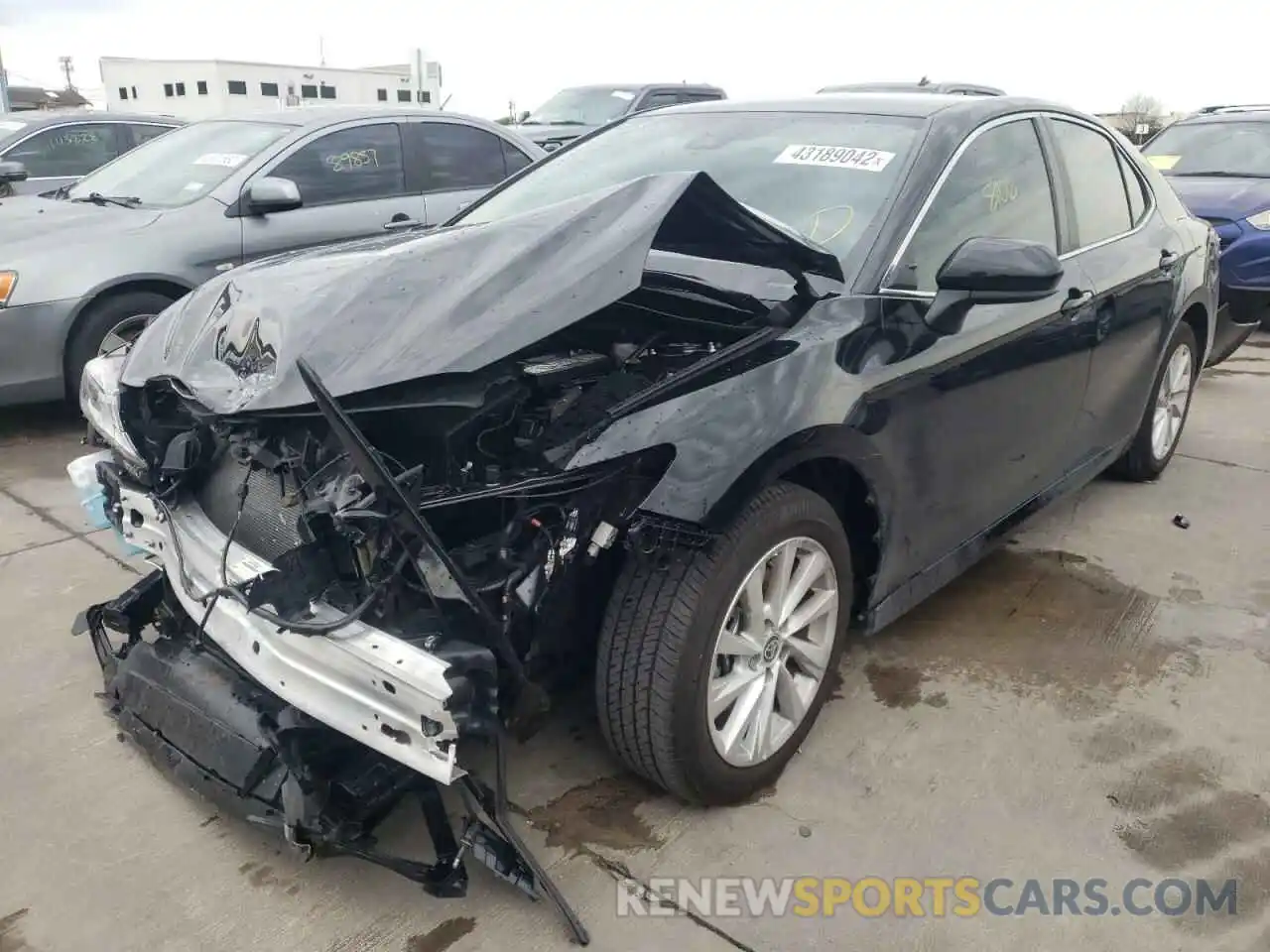 2 Photograph of a damaged car 4T1C11AK9MU577636 TOYOTA CAMRY 2021