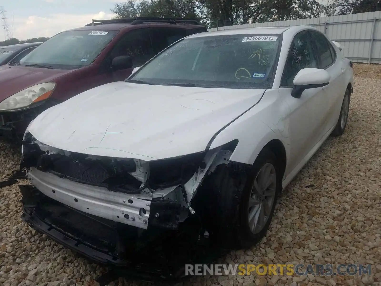 2 Photograph of a damaged car 4T1C11AK9MU581685 TOYOTA CAMRY 2021