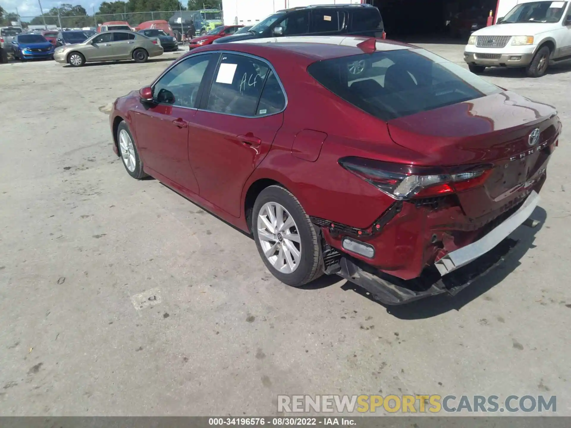 3 Photograph of a damaged car 4T1C11AK9MU589009 TOYOTA CAMRY 2021