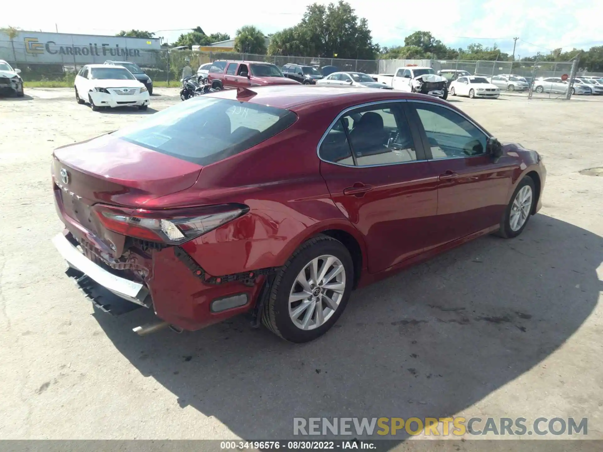 4 Photograph of a damaged car 4T1C11AK9MU589009 TOYOTA CAMRY 2021