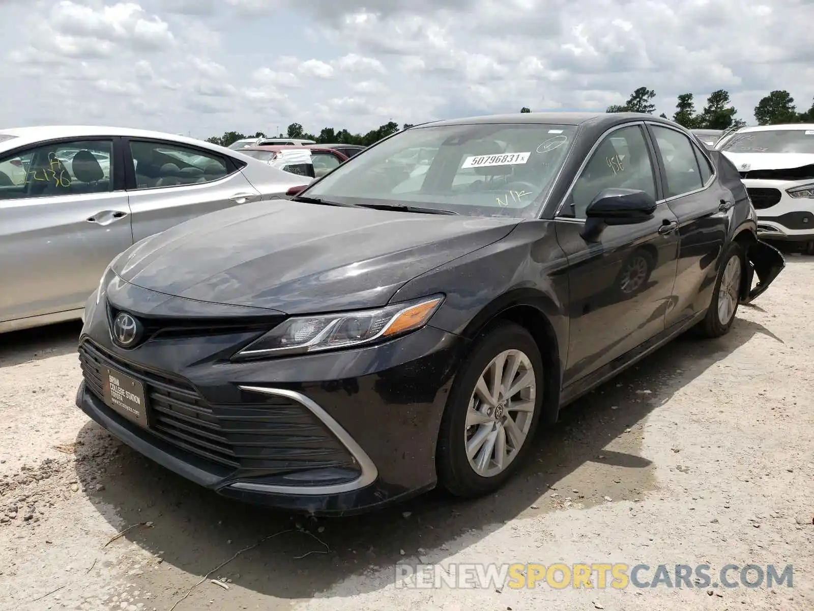 2 Photograph of a damaged car 4T1C11AK9MU599278 TOYOTA CAMRY 2021