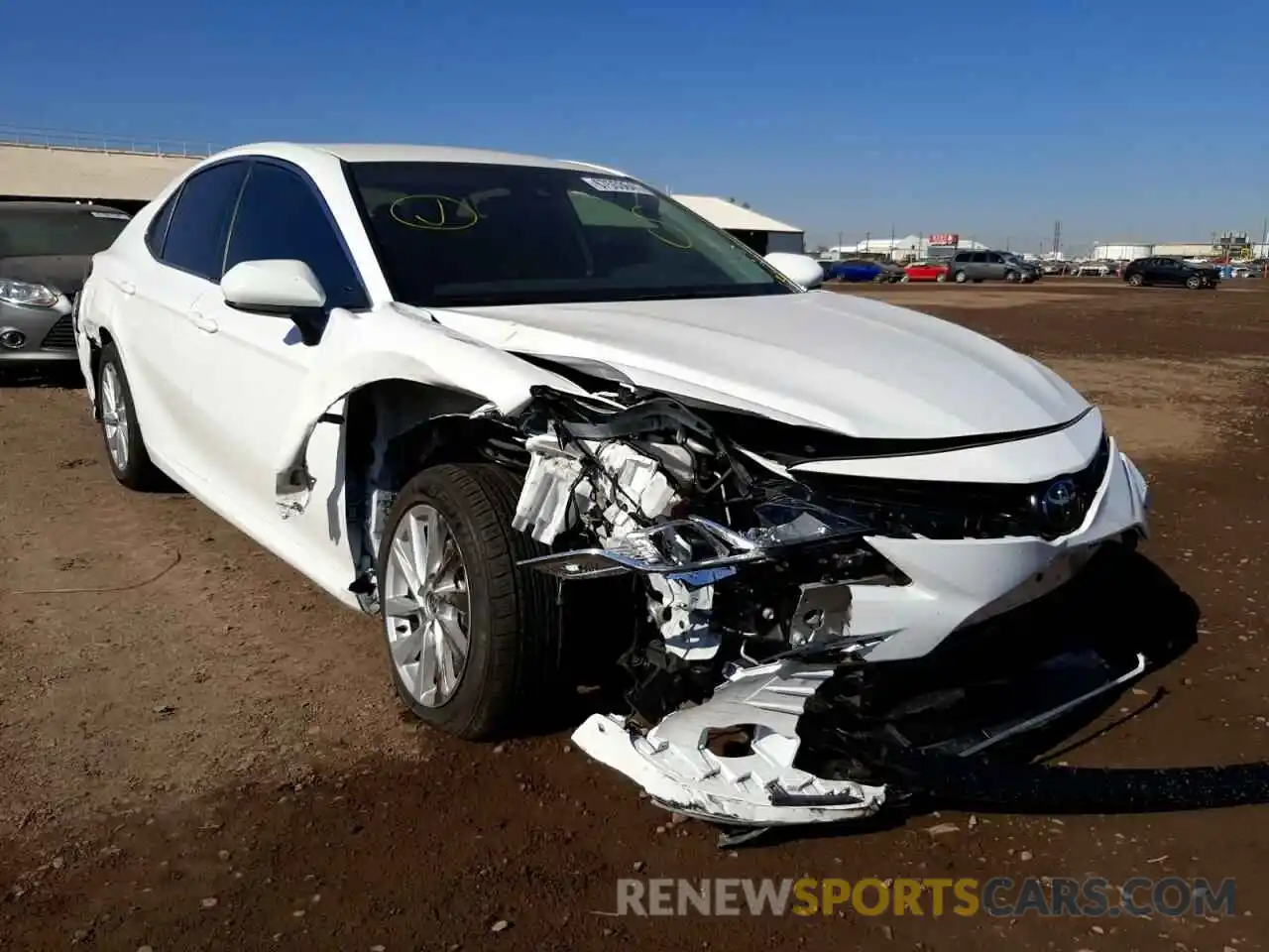 1 Photograph of a damaged car 4T1C11AK9MU603104 TOYOTA CAMRY 2021