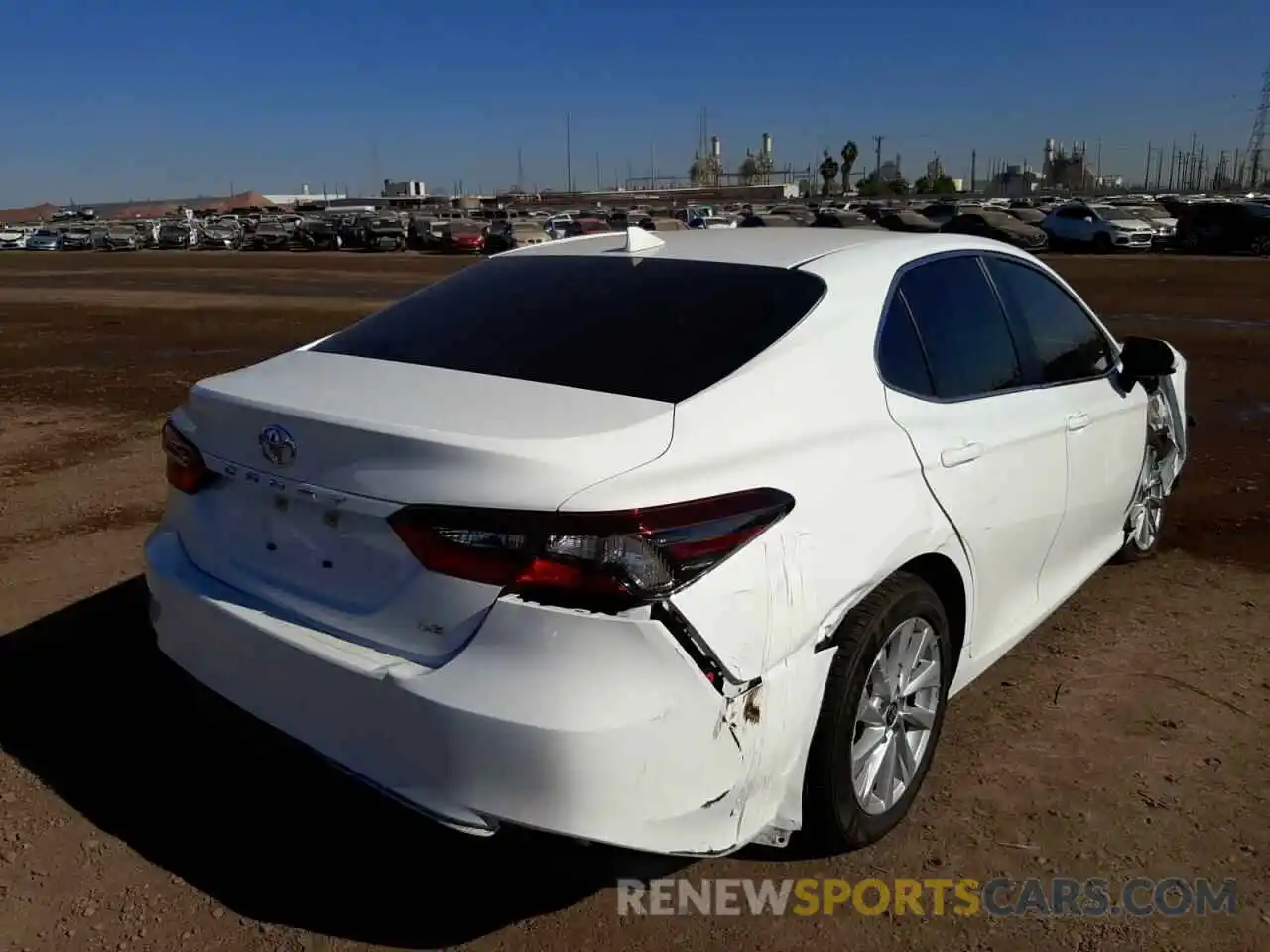 4 Photograph of a damaged car 4T1C11AK9MU603104 TOYOTA CAMRY 2021