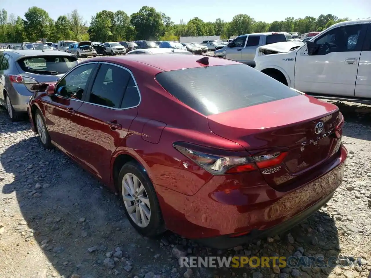 3 Photograph of a damaged car 4T1C11AK9MU603216 TOYOTA CAMRY 2021