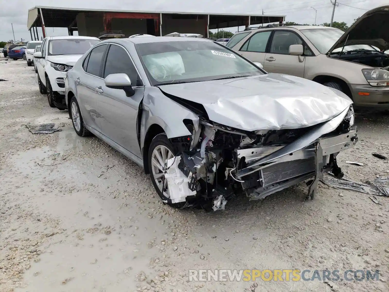 1 Photograph of a damaged car 4T1C11AK9MU608416 TOYOTA CAMRY 2021