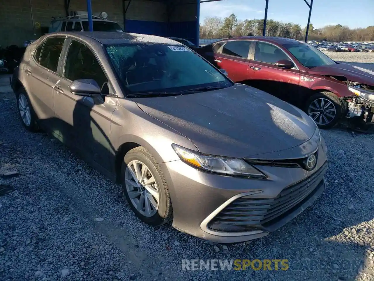 1 Photograph of a damaged car 4T1C11AK9MU609856 TOYOTA CAMRY 2021