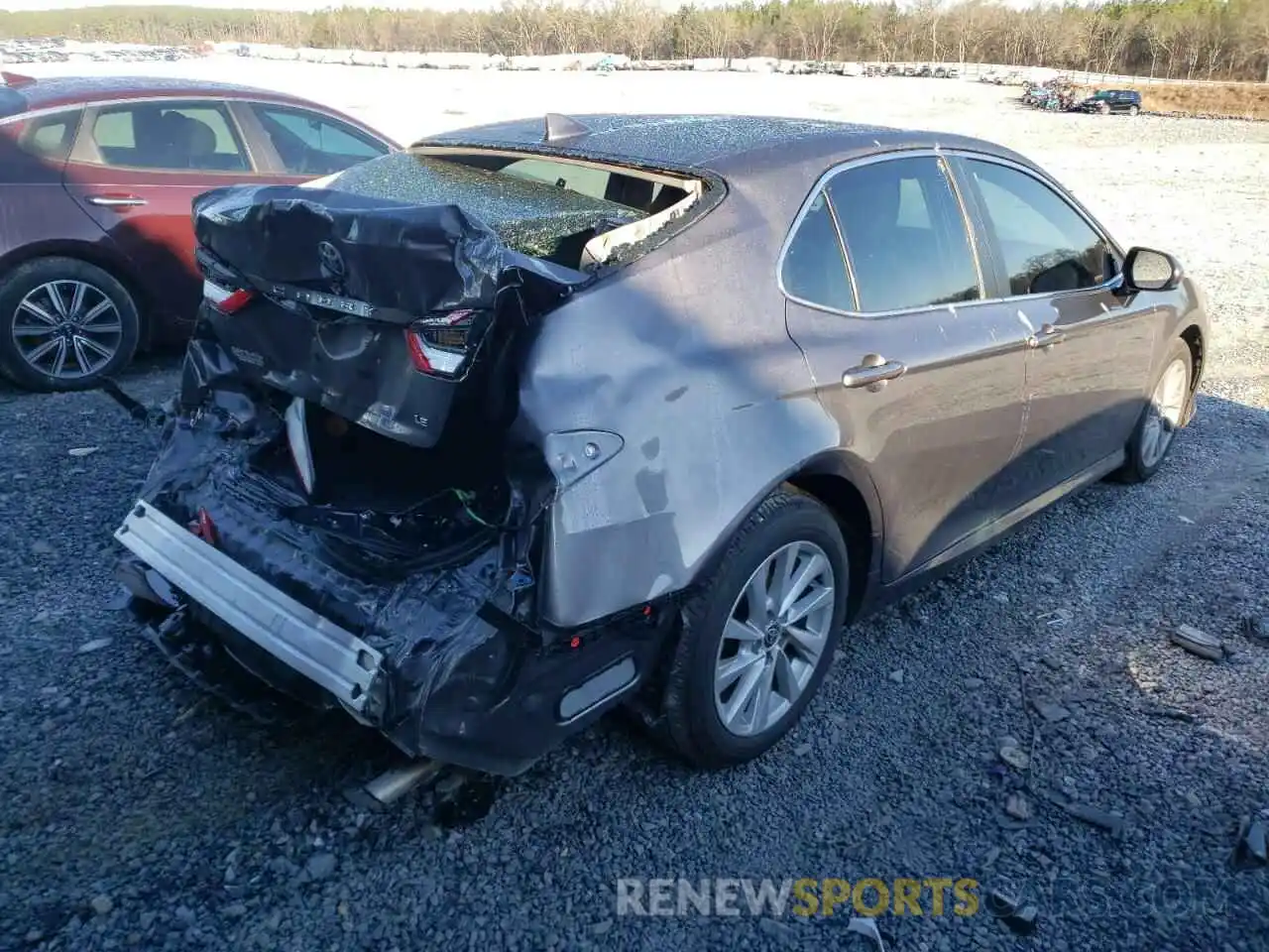 4 Photograph of a damaged car 4T1C11AK9MU609856 TOYOTA CAMRY 2021