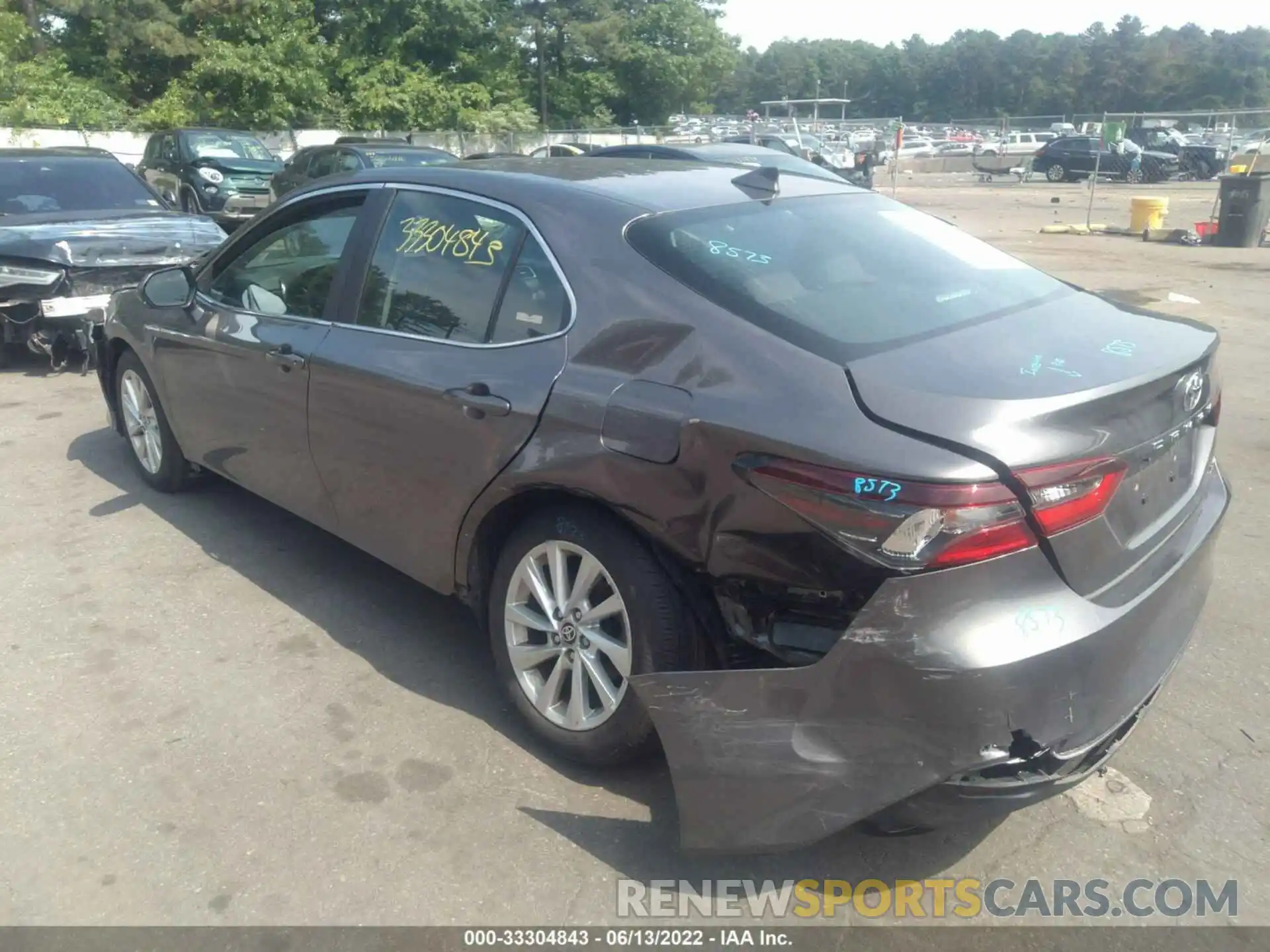 3 Photograph of a damaged car 4T1C11AKXMU410587 TOYOTA CAMRY 2021