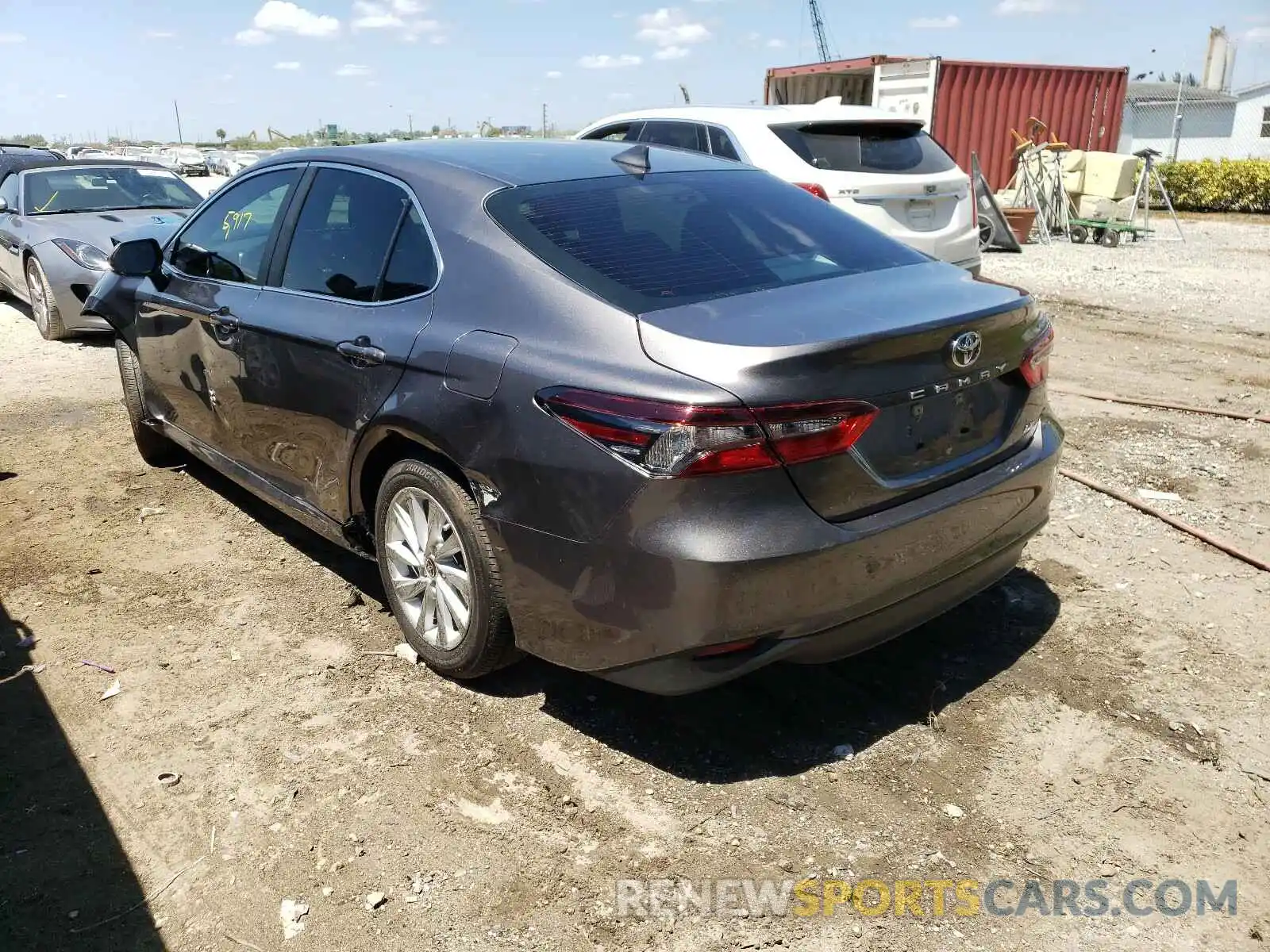 3 Photograph of a damaged car 4T1C11AKXMU422920 TOYOTA CAMRY 2021