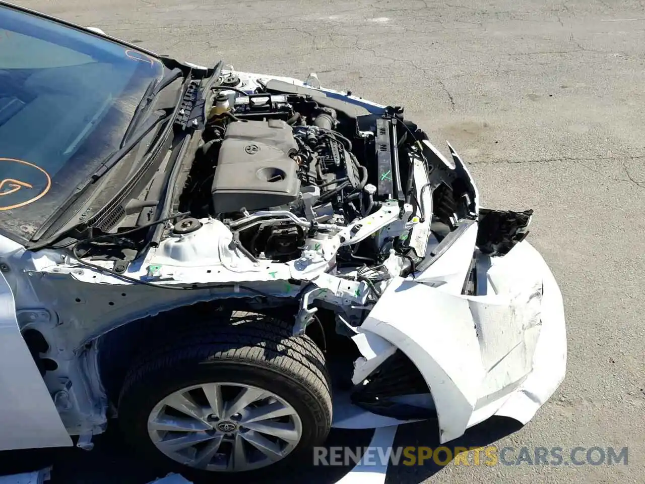 9 Photograph of a damaged car 4T1C11AKXMU423419 TOYOTA CAMRY 2021