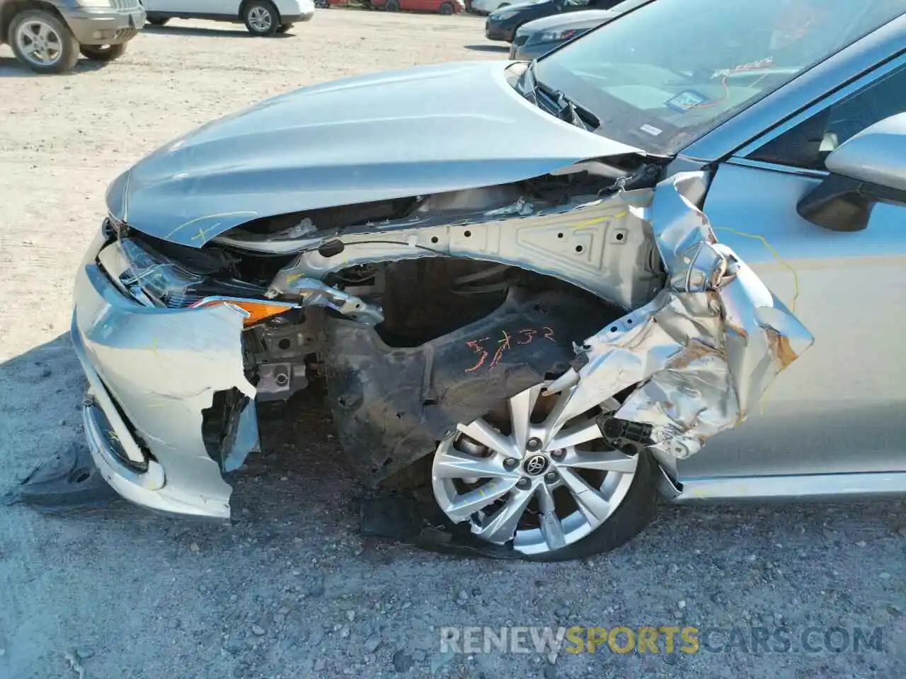 9 Photograph of a damaged car 4T1C11AKXMU442990 TOYOTA CAMRY 2021