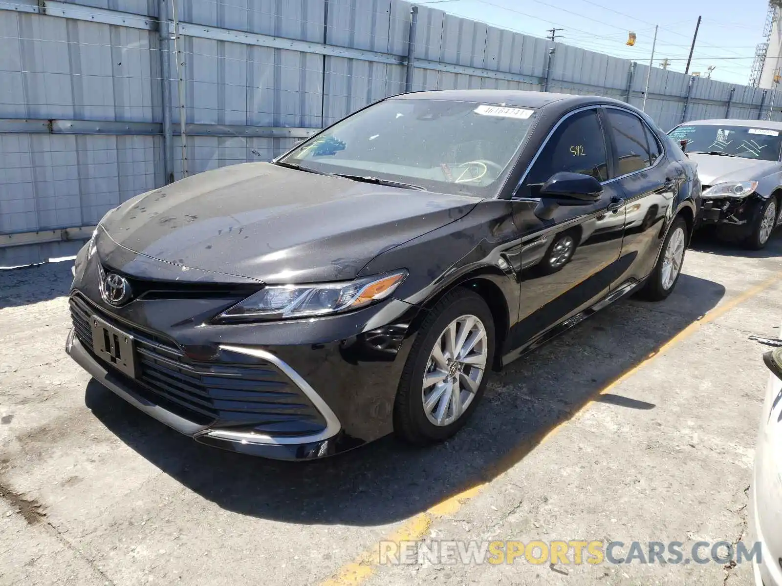 2 Photograph of a damaged car 4T1C11AKXMU449373 TOYOTA CAMRY 2021