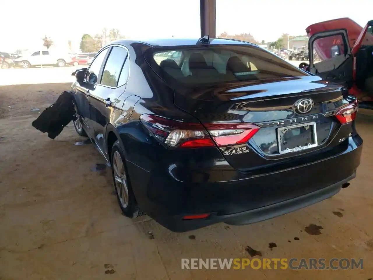 3 Photograph of a damaged car 4T1C11AKXMU453519 TOYOTA CAMRY 2021