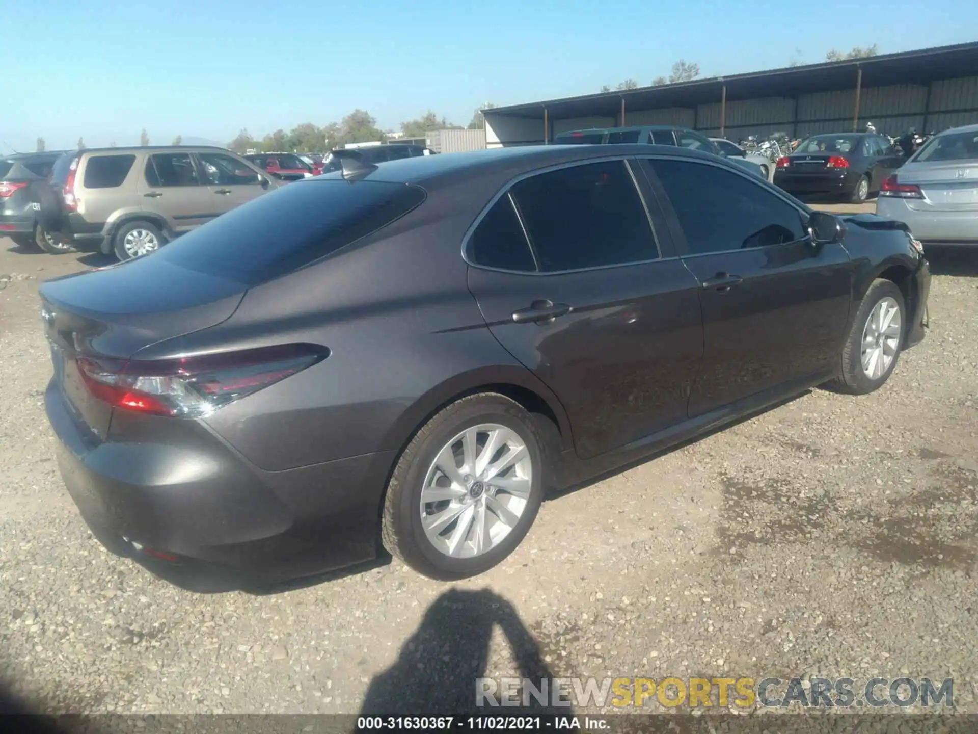 4 Photograph of a damaged car 4T1C11AKXMU457246 TOYOTA CAMRY 2021