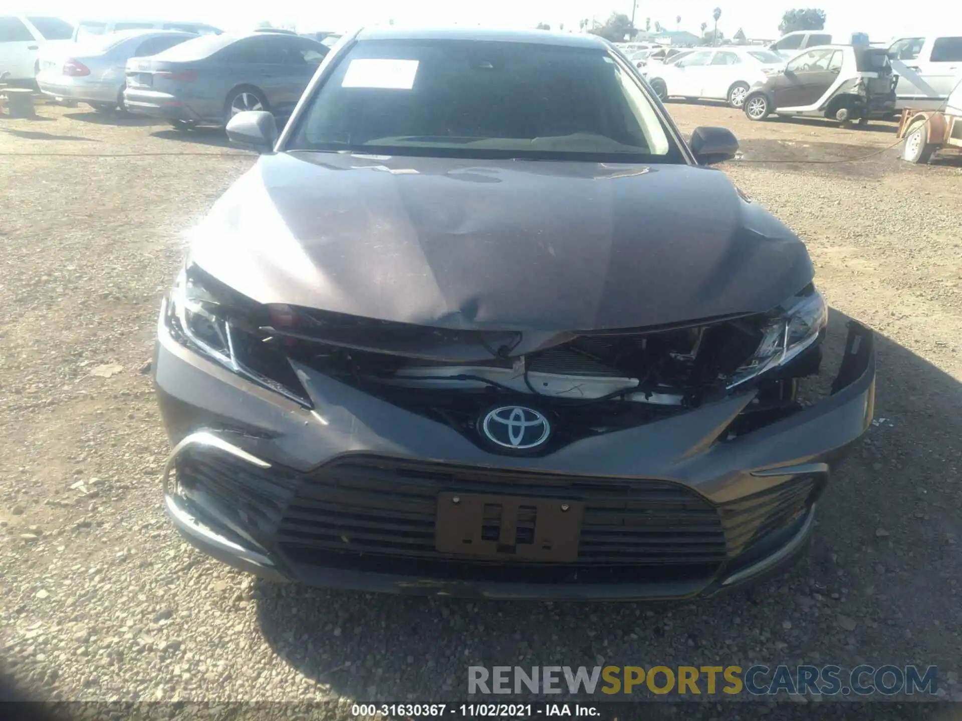 6 Photograph of a damaged car 4T1C11AKXMU457246 TOYOTA CAMRY 2021