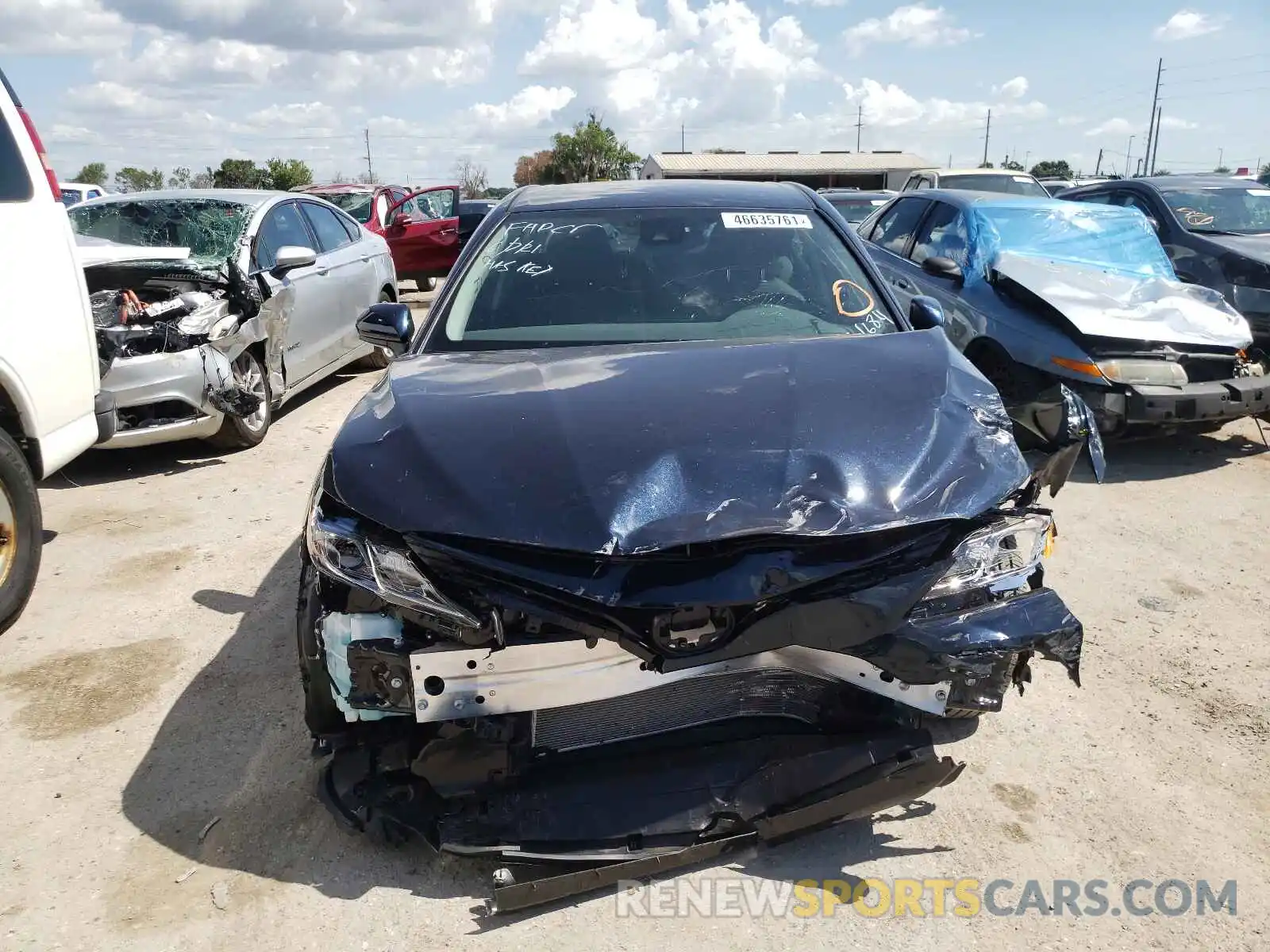 9 Photograph of a damaged car 4T1C11AKXMU461684 TOYOTA CAMRY 2021