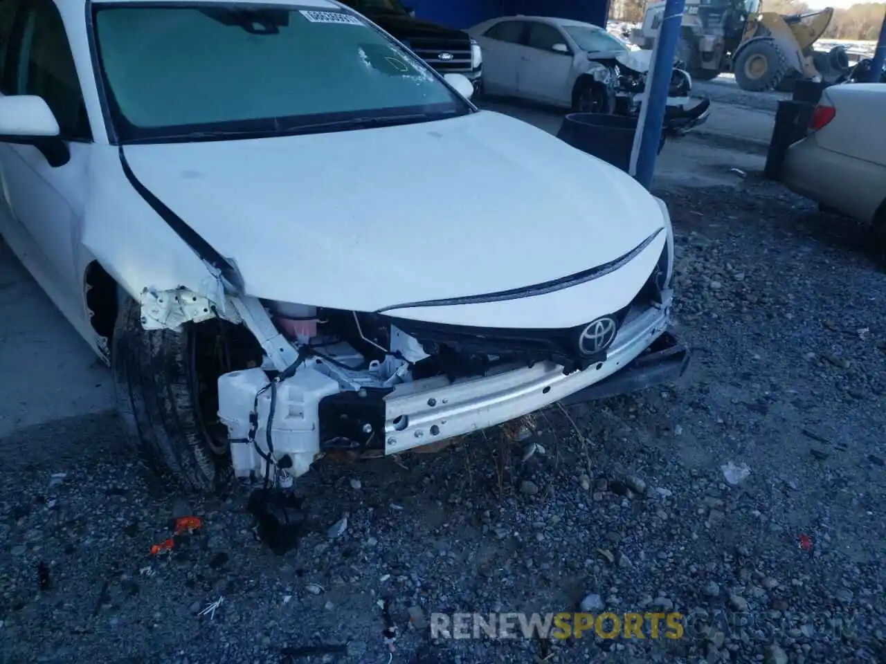 9 Photograph of a damaged car 4T1C11AKXMU461779 TOYOTA CAMRY 2021