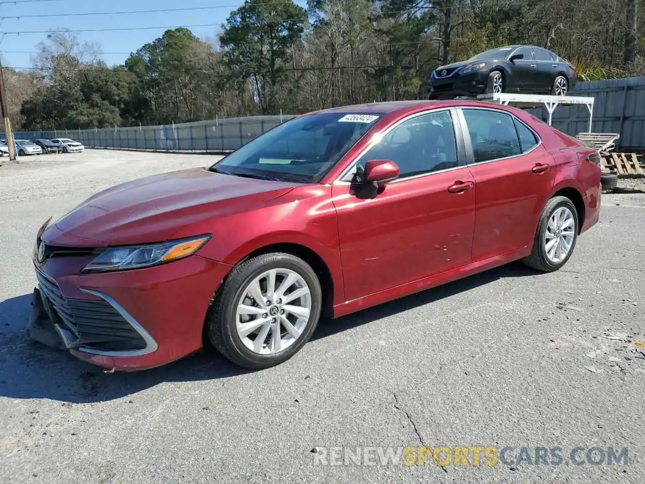 1 Photograph of a damaged car 4T1C11AKXMU464777 TOYOTA CAMRY 2021