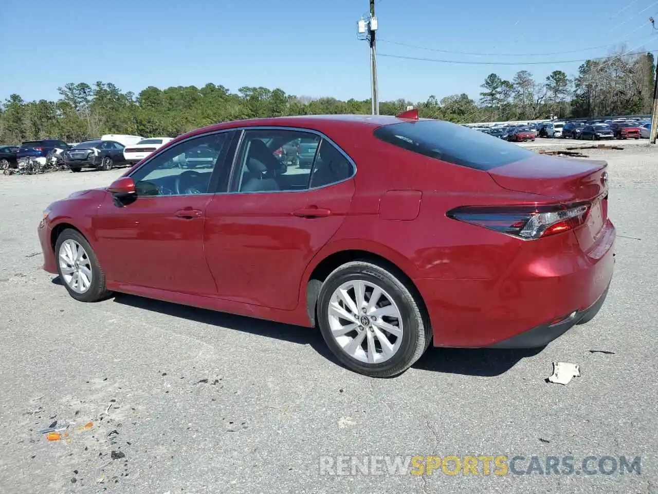 2 Photograph of a damaged car 4T1C11AKXMU464777 TOYOTA CAMRY 2021